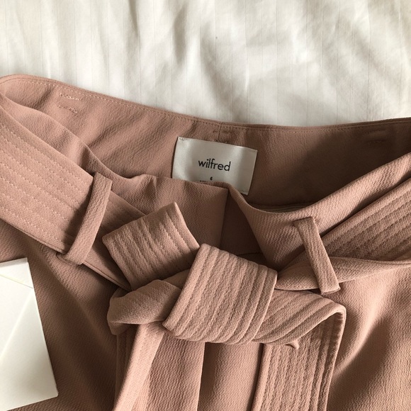 Wilfred Aritzia Jallade Front Tie Pant Trousers - Picture 7 of 9